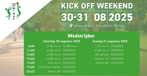 Wibac BBC Kick off weekend 2025 © Wibac BBC