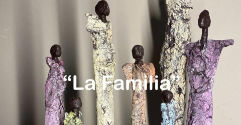 La Familia: een beeld in POWERTEX © Annick Slos