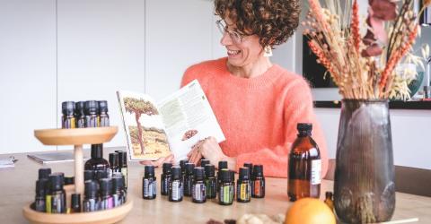 Essentiële oliën, je natuurlijke huisapotheek © Evelien Ingelbeen