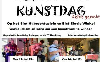 Kunstdag met Optredens The Rusty Zippers en The Swigshift © De Kunstkring Ledegem
