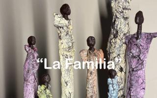 La Familia: een beeld in POWERTEX © Annick Slos